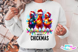 Merry Chickmas Christmas | Sublimation PNG