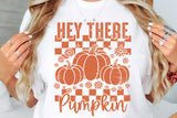 Hey There Pumpkin | Fall SVG Cut File
