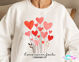 Valentine's Love Never Fails | PNG Sublimation File