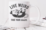 Live Weird | Funny PNG Print File
