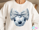 Soccer Ball With Bow | PNG File