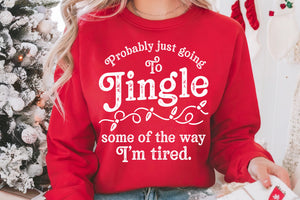 Jingle Some of The way | Funny Christmas SVG Cut File