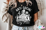 Anti-social Dog Mom | PNG Sublimation File