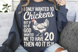 Then 40 It Is | Chicken SVG Cut File