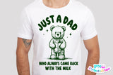 Just A Dad | Funny PNG Print File