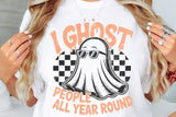 I Ghost People | Halloween SVG Cut File