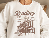 Reading Is My Favorite Sport | Book SVG Cut File