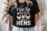 Little Help From My Hens Out | Chicken SVG Cut File