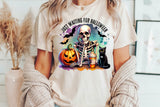 Waiting For Halloween | Halloween Sublimation PNG