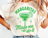 Margaritas Made Me Do It | Funny SVG Cut File