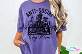 Anti-social Dog Mom | PNG Sublimation File