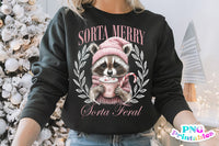 Sorta Merry Sorta Feral | Sublimation PNG