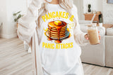 Pancakes and Panic Attacks | Funny PNG Print File