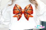 Sequin Basketball Bow | PNG Print File