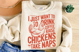 Raise Chickens Take Naps | Chicken SVG Cut File