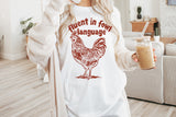 Fluent in Fowl Language | PNG Sublimation File