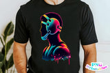 Wrestling Male Silhouette | PNG Sublimation File