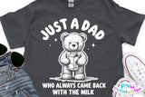 Just A Dad | Funny PNG Print File