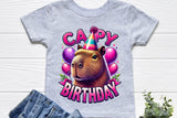 Capybara Birthday | PNG Print File