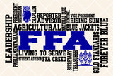 FFA Word Art | SVG Cut File