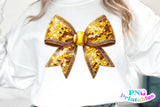 Sequin Softball Bow | PNG File