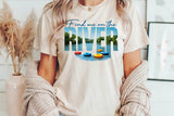 Find Me On The River | PNG Sublimation File