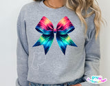 Neon Cheer Bow | PNG Sublimation File