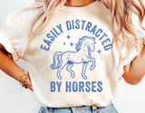 Easily Distracted By Horses | Funny SVG Cut File
