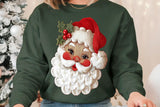 Faux Yarn Santa | Christmas Sublimation PNG