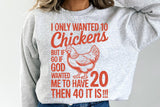Then 40 It Is | Chicken SVG Cut File