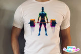 Powerlifting Male Silhouette | PNG Sublimation File