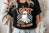 I Ghost People | Halloween SVG Cut File