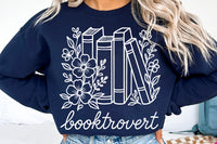 Booktrovert | Book SVG Cut File