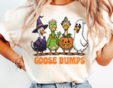 Goose Bumps | Funny Halloween Sublimation PNG