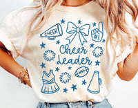 Cheerleader Doodle | SVG Cut File