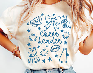 Cheerleader Doodle | SVG Cut File