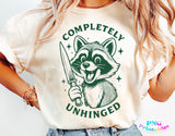 Completely Unhinged | Funny SVG Cut File