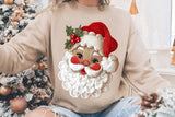 Faux Yarn Santa | Christmas Sublimation PNG