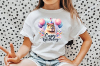 Capybara Birthday | PNG Print File