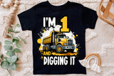 1st Birthday Dump Truck | PNG Print File