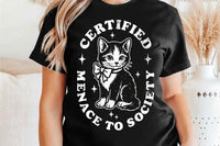 Certified Menace to Society | Funny SVG Cut File