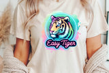 Easy Tiger | Funny PNG Print File