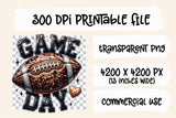 Game Day Football | PNG Sublimation File