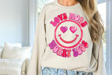Love More Worry Less | PNG Sublimation File