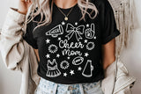 Cheerleader Mom Doodle | SVG Cut File