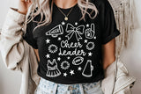 Cheerleader Doodle | SVG Cut File