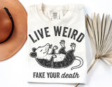 Live Weird | Funny PNG Print File