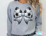 Soccer Ball Bow | PNG File