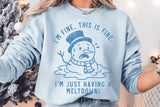 Just Having a Meltdown | Funny Christmas SVG Cut File