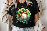 Baseball With Bow | PNG Sublimation File